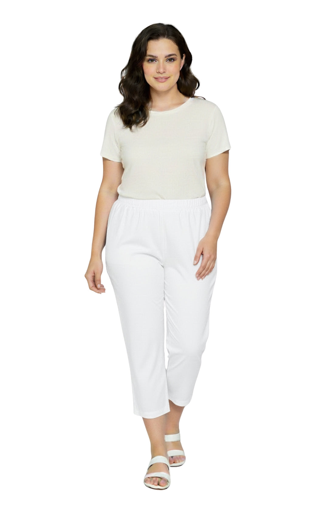 Women's Stretch Denim Capris– Lightweight Stretch